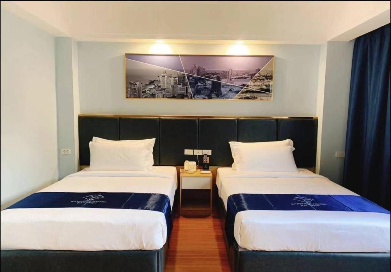 Sapphire hotel Silom Bangkok 蓝宝石曼谷酒店 外观 照片 Deluxe Twin